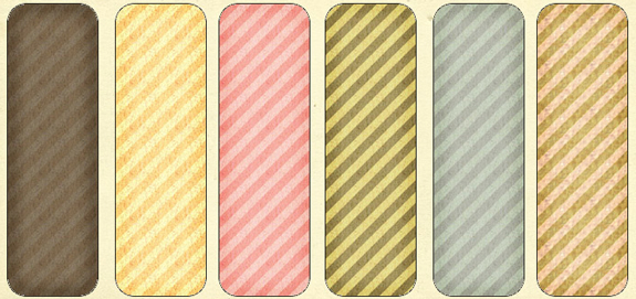 Textured Stripes- 6 Patterns