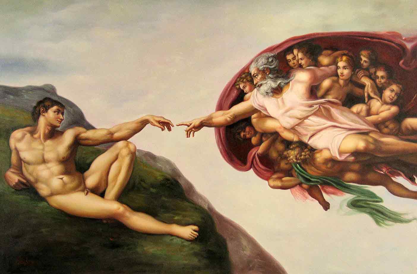 Michelangelo Renaissance Art Paintings