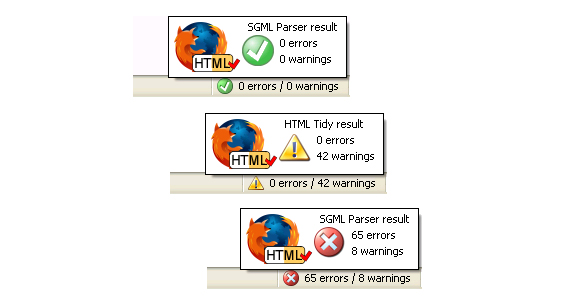 Html Validator - Firefox Extension