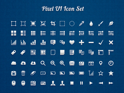Pixel UI Icon Set