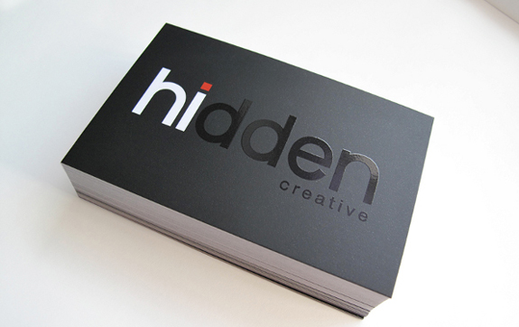 Hidden Creative Business Card