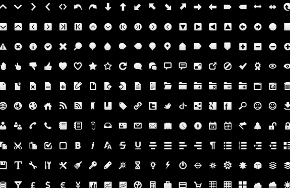 Free Toolbar Icons For GUI or Interface Design