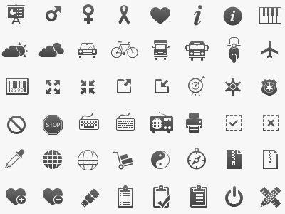 350 Free vector web icons