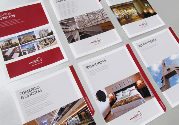 Red Brochure Design
