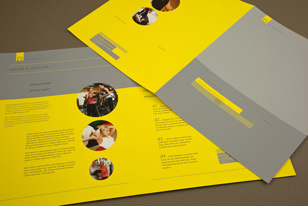 Yellow Brochure Design