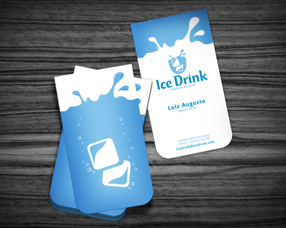 Ice Drink - Business Card