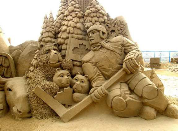 Cool Sand Sculpture